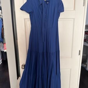 Chic Royal Blue Maxi Dress